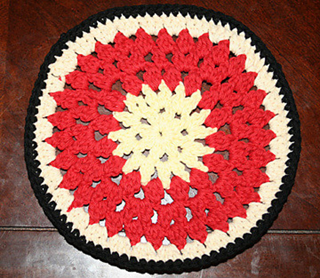 Another Round Dishcloth