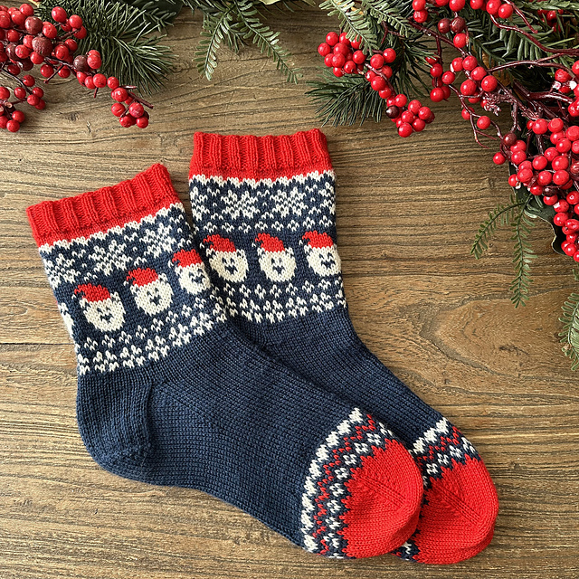 Let it snow socks