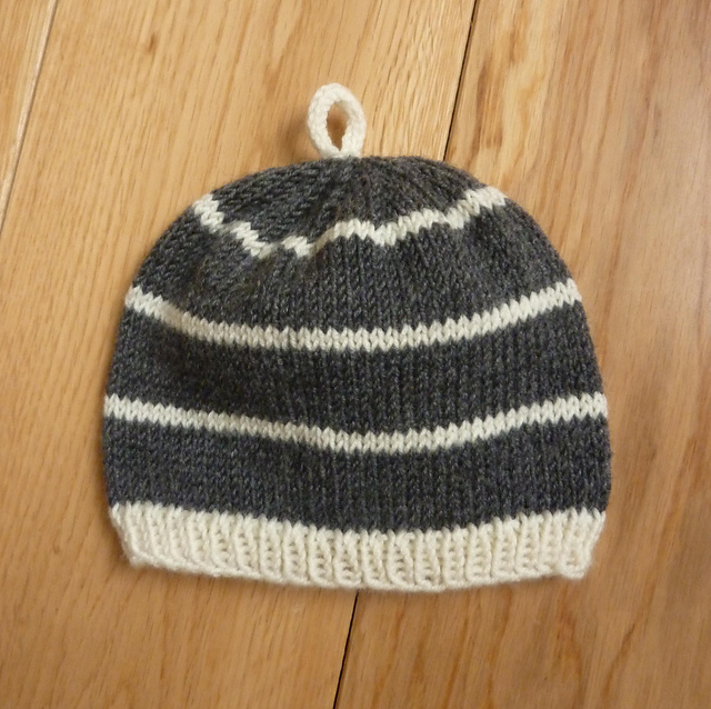 Striped Baby Hat