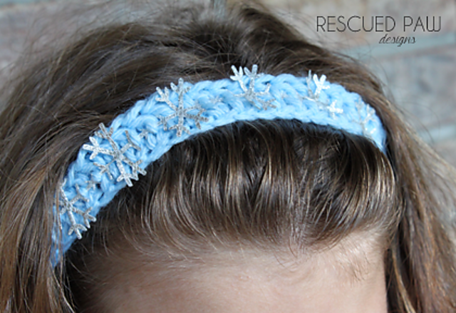 Frozen Snowflake Headband