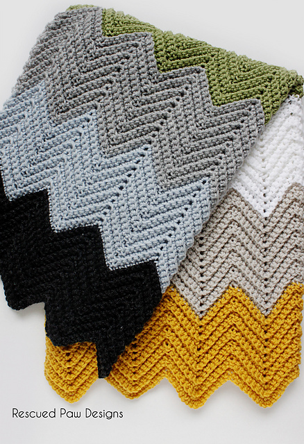 The Wonders Chevron Blanket
