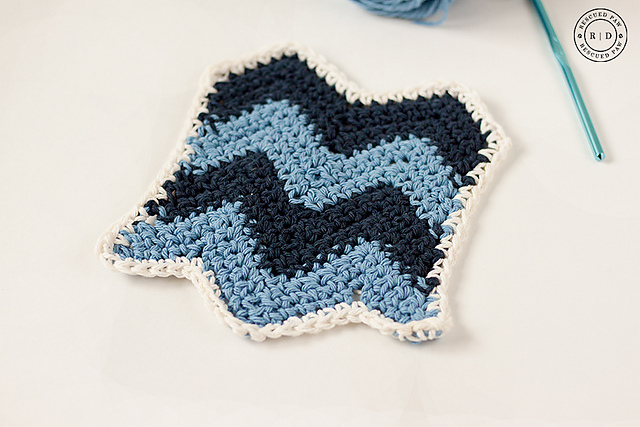 Chevron Dishcloth