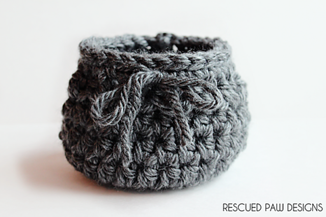 Mini Crochet Basket