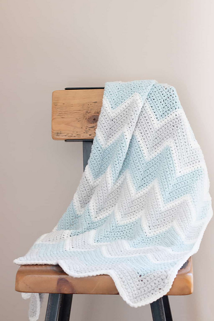 Chevron Baby Blanket