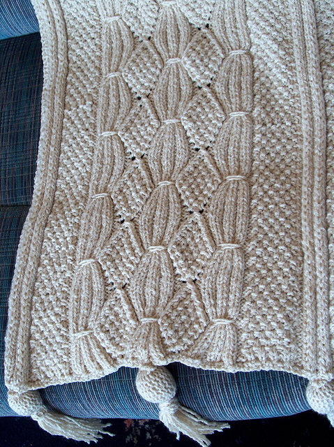 Diamond Drapes Afghan