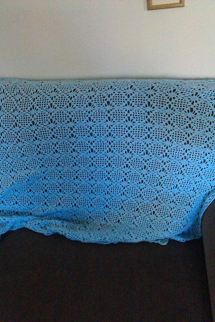Baby's Crocheted Shawl