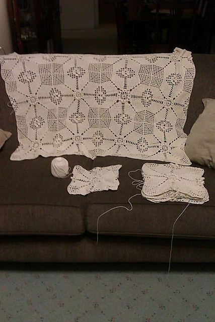 Treble Bobble Bed Spread