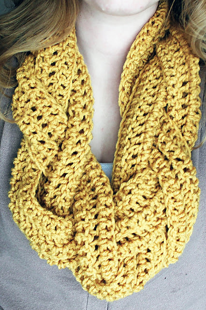Braided Crocheted Scarf