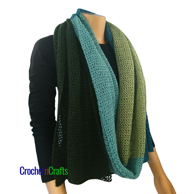 Pike Stitch Shawl