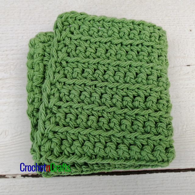 Front Loop Dishcloth