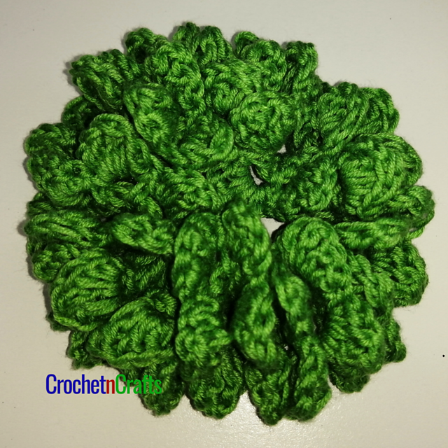 Simple Petals Hair Scrunchie