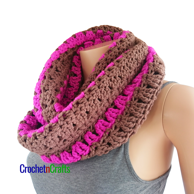 Striped Cowl