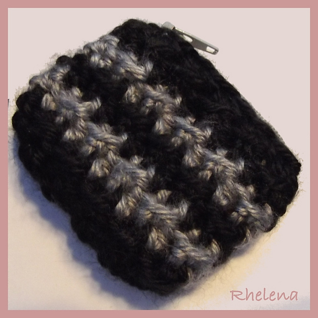 Small Crunch Stitch Coin Purse