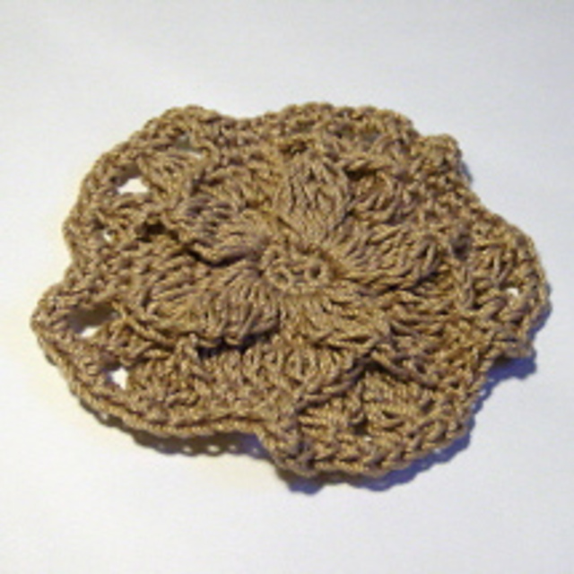 Doily Face Scrubbie