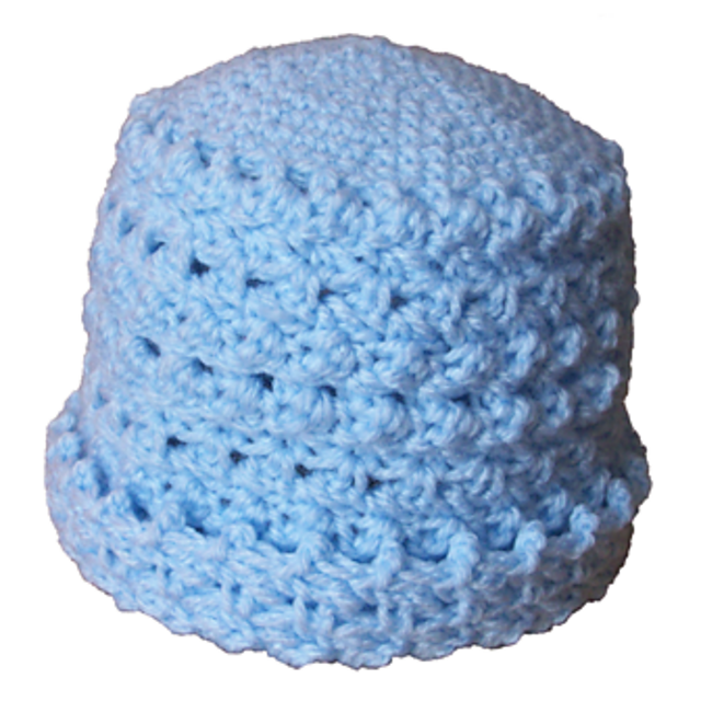 Seed Stitch Baby Hat