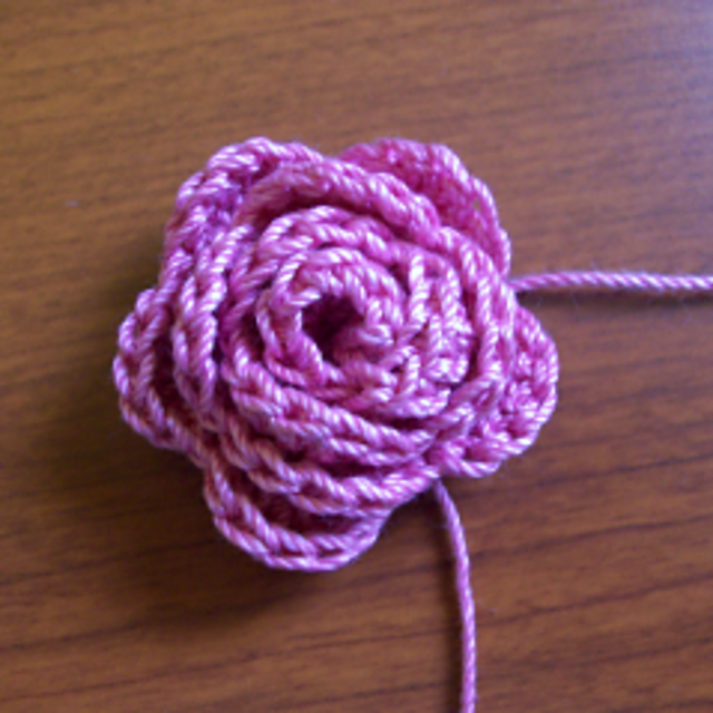 Mini Rose Hair Clip