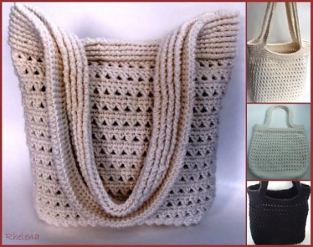 Ribbed Handbag