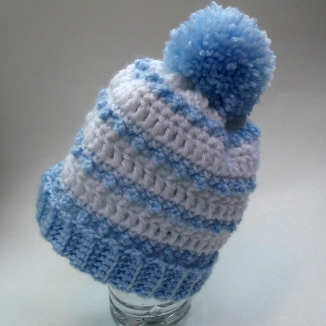 Striped Baby Hat