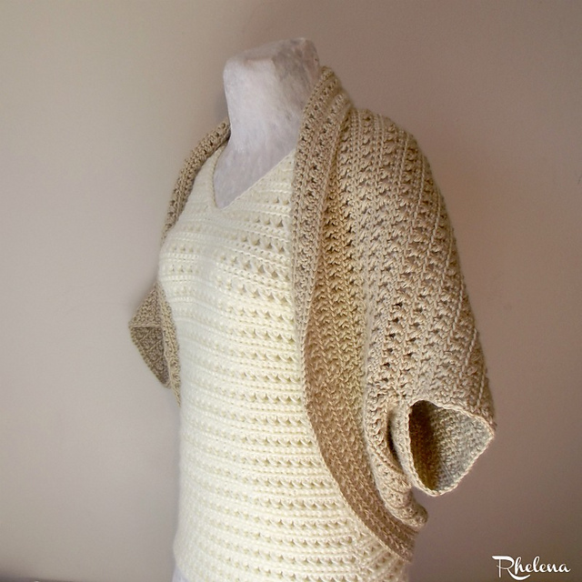 Criss Cross Cocoon Shrug