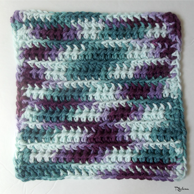 Front Loop Dishcloth
