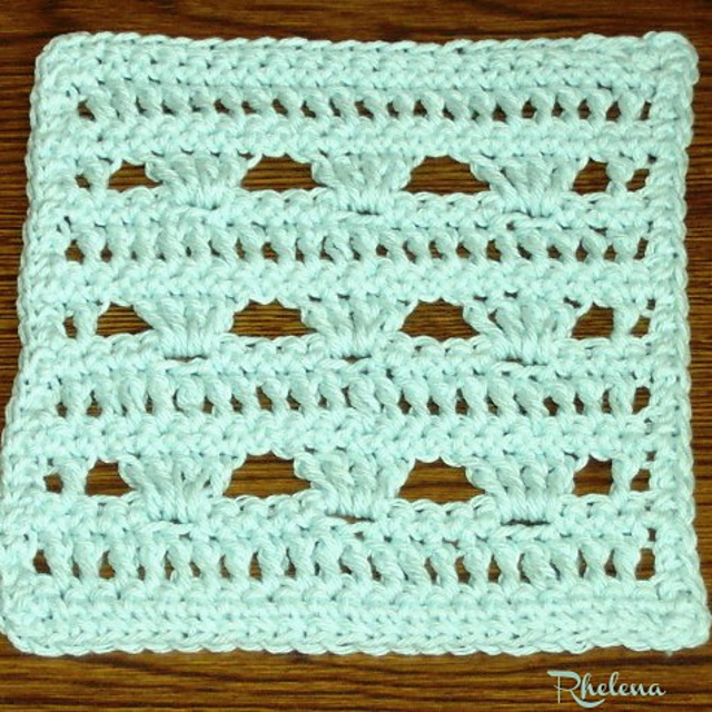 Simple Lace Dishcloth