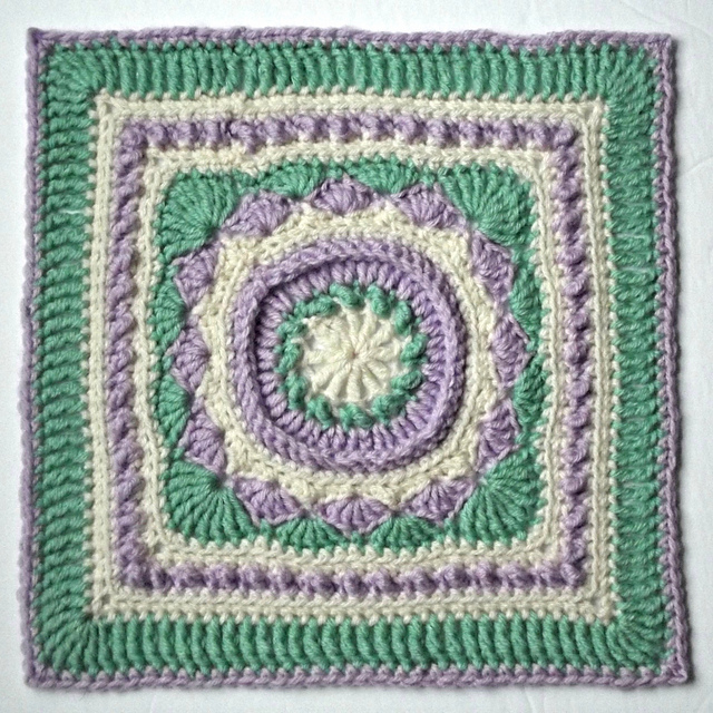 12" Afghan Square