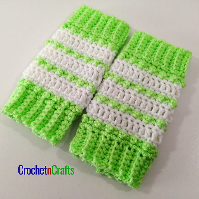 Baby Striped Legwarmers