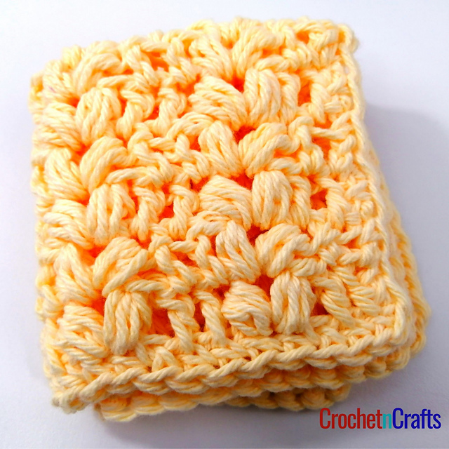 Puffy V's Cotton Dish Cloth