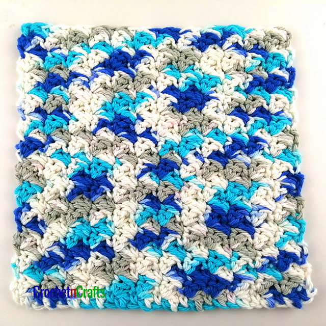 Seed Stitch Dishcloth