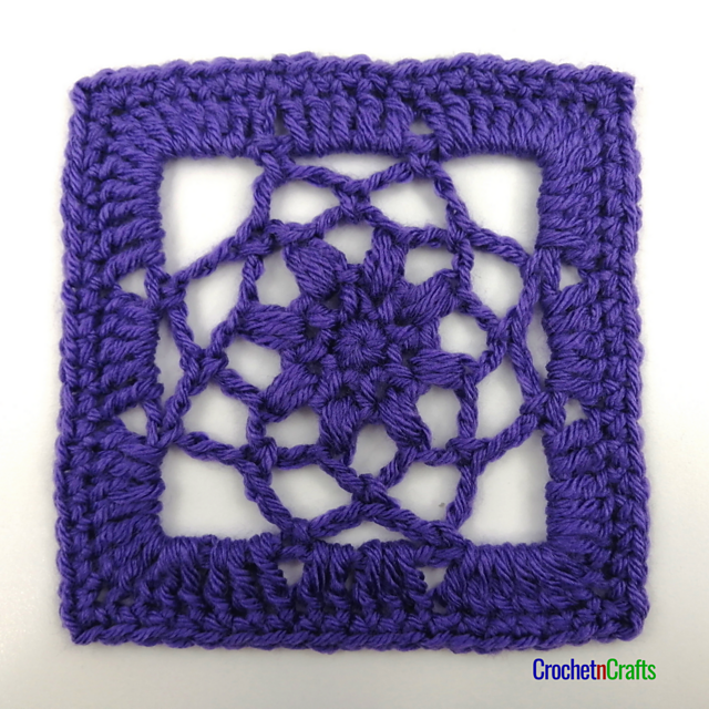 Lacy Afghan Square