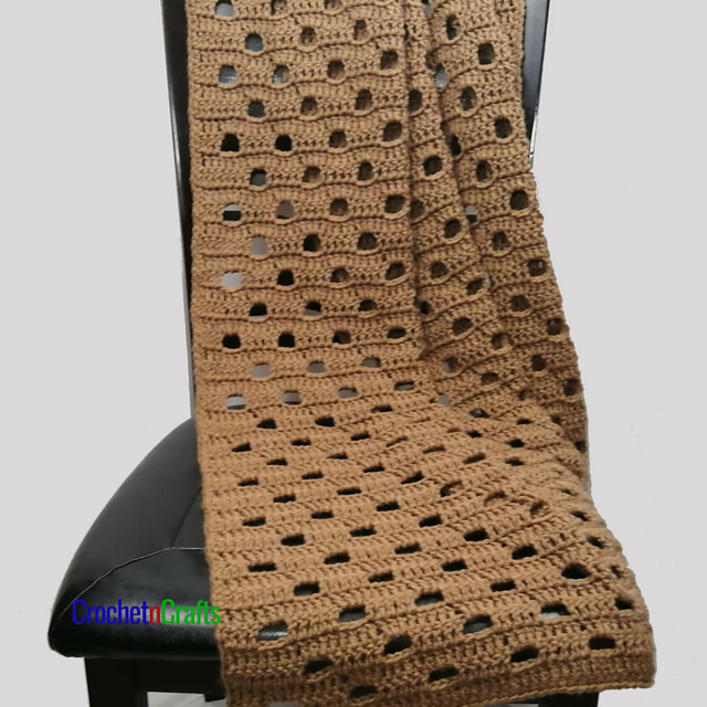 Open Stitch Lapghan