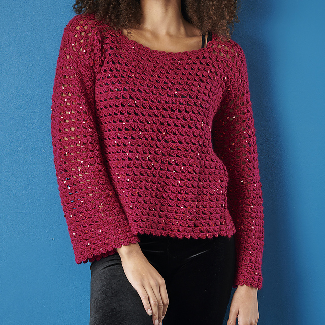 Sequinned Jumper