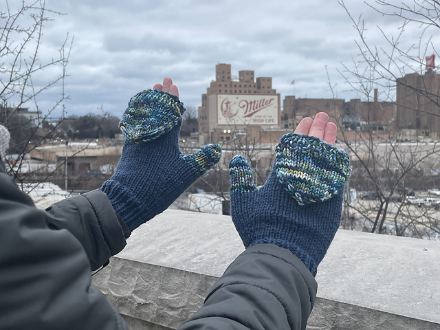 Home of the High Life Mittens