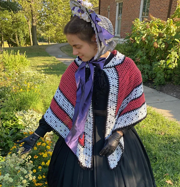 Ermine Shawl From 1865