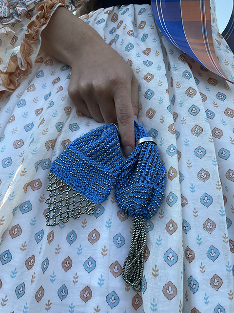 Little Blue Miser Purse
