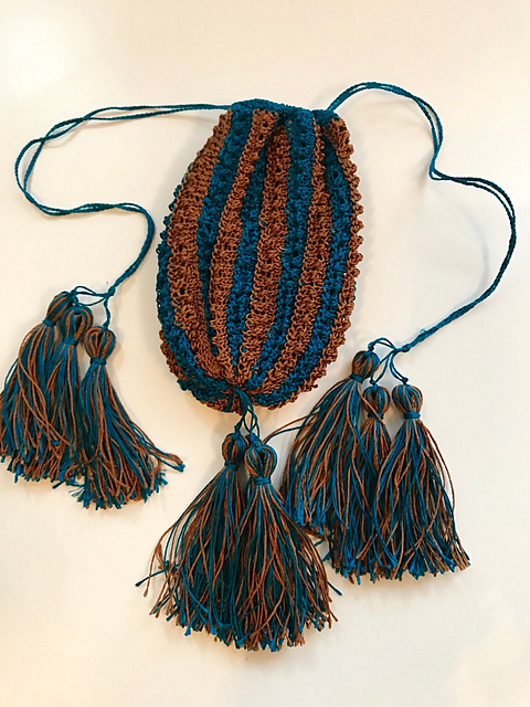 Knit Purse from Godey's