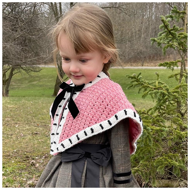 Little Girls Cape From 1865