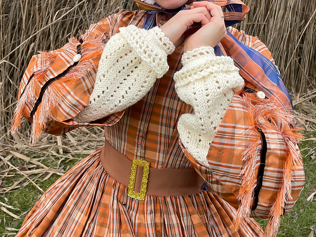 Eyelet Undersleeves from 1860