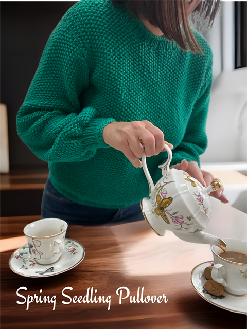 Spring Seedling Pullover
