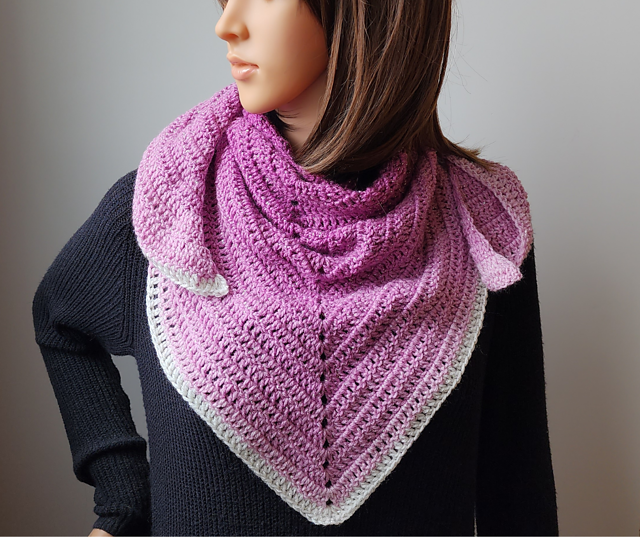 Feel the Sparkle Triangle Scarf