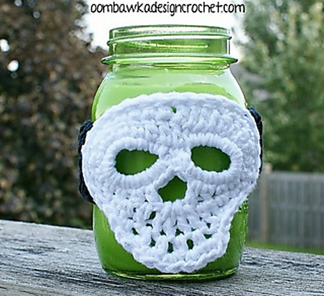 Halloween Skull Embellishment