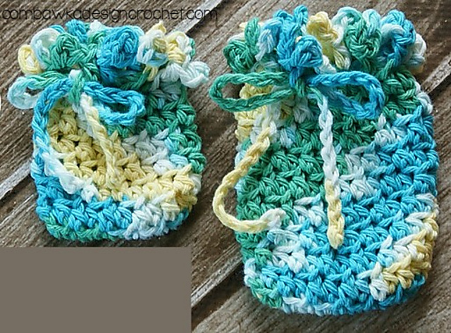 Super Simple Crocheted Gift Bags