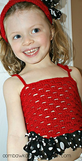Sassy Ruffle Top and Headband