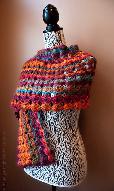 Painted Sunrise Summer Wrap