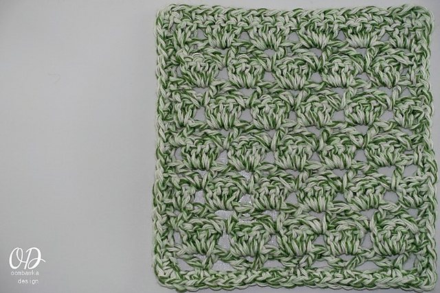 Sultan Stitch Square Dishcloth