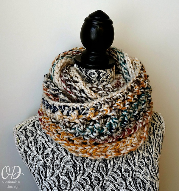 February Elemental Infinity Scarf