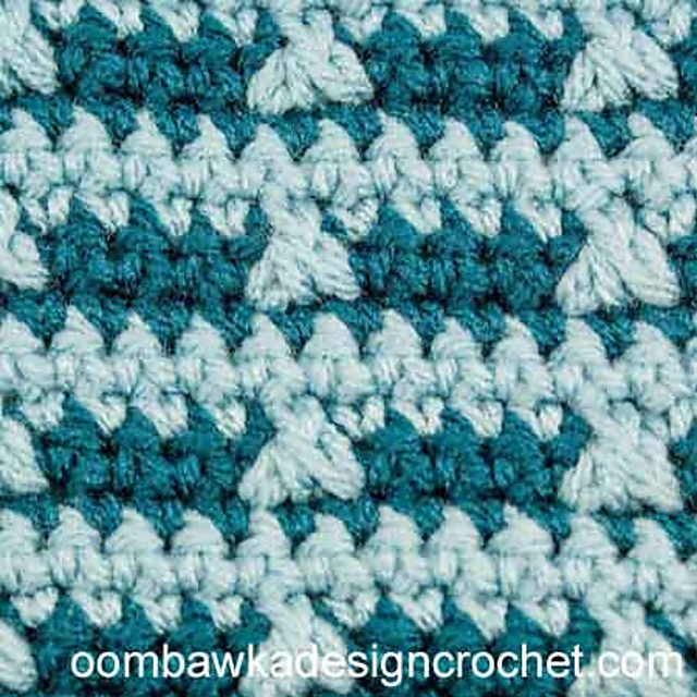 Colorful Stripes Afghan Square