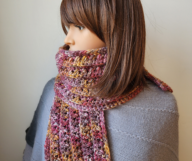 Pink Sky at Night Scarf