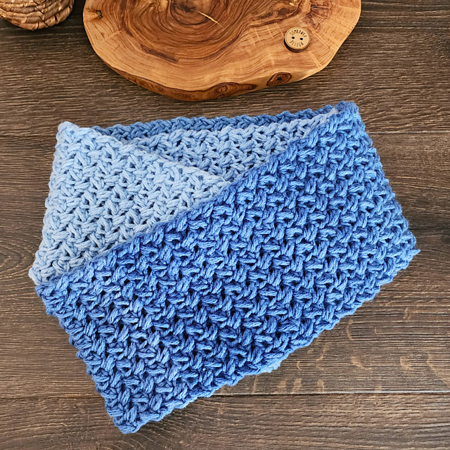 A Baby Bean Stitch Scarf