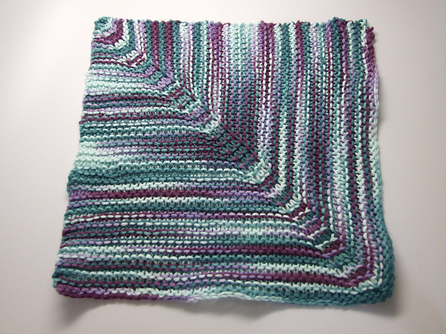 Reverse Mitred Dishcloth